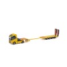 WSI02-2601 - Volvo FH4 Globetrotter XL 4x2 semi lowloader 4axle with ramps LAZZARONI /1:50 WSImodels