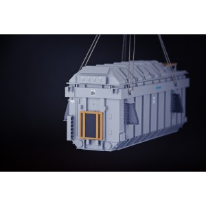 33-0174 - Trasformatore SIEMENS con cinghie per sollevamento /1:50 IMCmodels