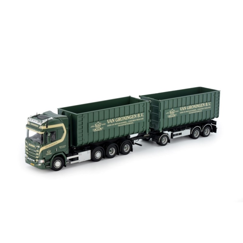 74591 - Scania NGS R-serie Highline scarrabile van Groningen /1:50 TEKNO 74591 - Scania NGS R-serie Highline scarrabile van Groningen /1:50 TEKNO