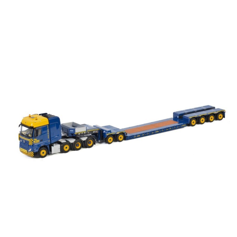WSI01-3359 - MB Actros MP4 SLT BigSpace 8x4 lowloader 4+2 Kraanverhuur De Gier BV /1:50 WSImodels WSI01-3359 - MB Actros MP4 SLT BigSpace 8x4 lowloader 4+2 Kraanverhuur De Gier BV /1:50 WSImodels