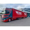 83616 - Scania Next Gen S-serie Highline autotreno biga Vogel Transporte /1:50 TEKNO