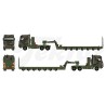75433 - DAF Tropco pantser 6x4 lowloader 7axle Dutch army /1:50 TEKNO