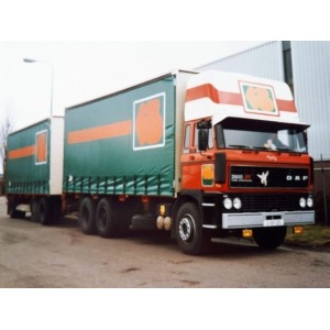 83558 - DAF 2800 combi truck Zijderlaan /1:50 TEKNO