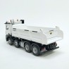 1066/40 Mercedes-Benz Arocs 8x4 Meiller ribaltabile BIANCO /1:50 NZG