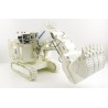 BR25026/9  KOMATSU PC8000 escavatore frontale da miniera - Diesel WHITE /1:50 BYMO
