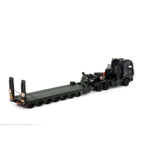 75433 - DAF Tropco pantser 6x4 lowloader 7axle Dutch army /1:50 TEKNO