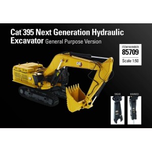 DM85959 - Caterpillar 395 escavatore cingolato /1:50 Diecast Masters