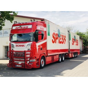 WSI01-4163 - Scania CS20H 6x2 combi frigo Spiess /1:50 WSImodels