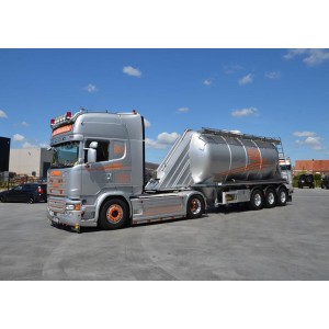 WSI01-3935 - Scania Streamline Topline 4x2 Omeps Tom van Steenkiste /1:50 WSImodels