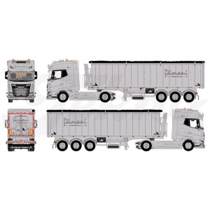 85266 - DAF XG+ 4x2 Stas vasca leggera Dimani /1:50 TEKNO