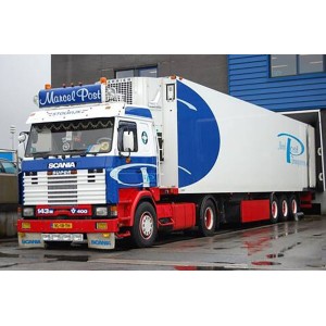 WSI01-3882 - Scania serie3 4x2 frigo Marcel Post /1:50 WSImodels