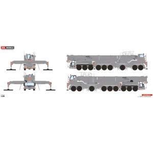 WSI51-2145 Liebherr LTM1750-9.1 telescopic crane Southern Liftingand Hoisting / 1:50 WSImodels
