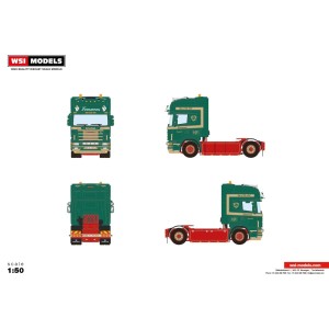 WSI01-4110 - Scania R4 Topline 4x2 Lemmens /1:50 WSImodels