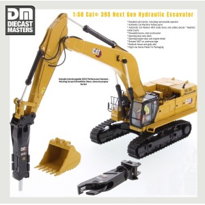 DM85959 - Caterpillar 395 escavatore cingolato /1:50 Diecast Masters