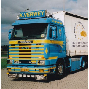 WSI01-4133 - Scania serie3 Streamline 4x2 K. Verwey /1:50 WSImodels