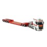 WSI01-3988 - Scania CS20H 8x4 lowloader 4+2axle Mud Grondwerken /1:50 WSImodels