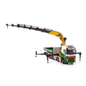 WSI01-3890 - Volvo FH4 Globetrotter 10x4 Palfinger 165002 + jib ballastbox Koninklijke Saan /1:50 WSImodels