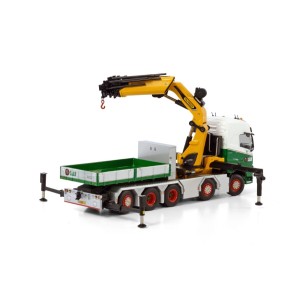 WSI01-3890 - Volvo FH4 Globetrotter 10x4 Palfinger 165002 + jib ballastbox Koninklijke Saan /1:50 WSImodels