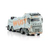 WSI01-4211 - Volvo FH5 Globetrotter 8x4 Falkom wrecker Wüst GmbH &co. KG /1:50 WSImodels