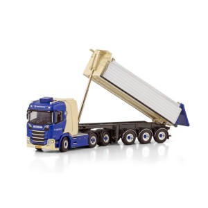 WSI01-4160 - Scania CR20N 6x2 ribaltabile Van Dalen Sloop en Asbest BV /1:50 WSImodels