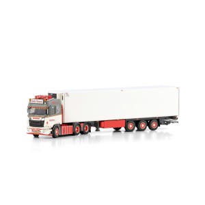 WSI01-4106 - Scania CR20N 6x2 frigo 3assi De Kraker /1:50 WSImodels