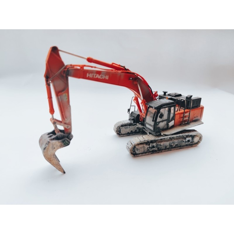WM038 - HITACHI ZX490LC-6 escavatore cingolato con set Benne per marmo - effetto sporcatura /1:50 TMC WM038 - HITACHI ZX490LC-6 escavatore cingolato con set Benne per marmo - effetto sporcatura /1:50 TMC