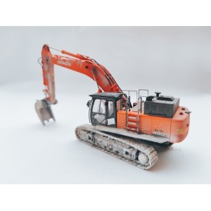 WM038 - HITACHI ZX490LC-6 escavatore cingolato con set Benne per marmo - effetto sporcatura /1:50 TMC